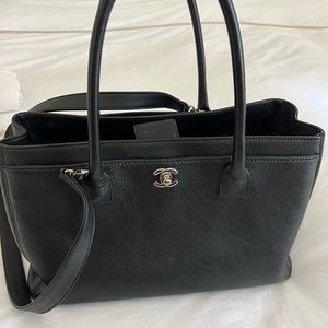 Chanel leather tote